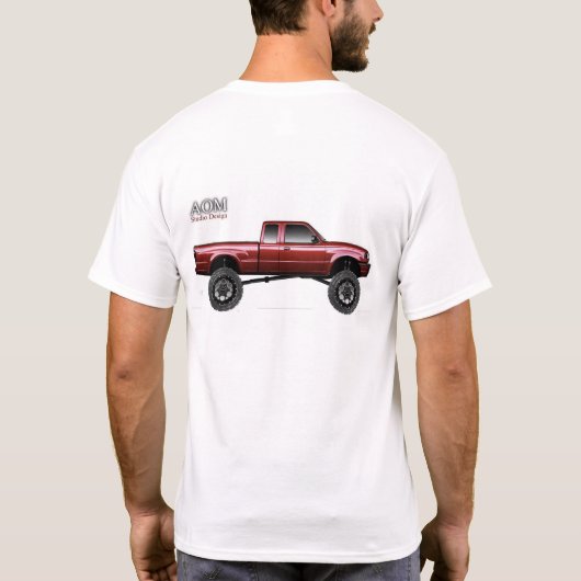 AOM T - Shirt mit LKW (Rückseite)