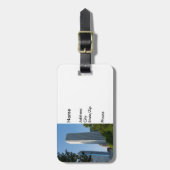 Aon Center Chicago Gepäckanhänger (Vorderseite vertikal)