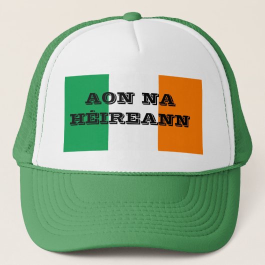 AON NA HÉIREANN TRUCKERKAPPE (Vorderseite)