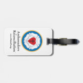 AoR-Gepäckanhänger Gepäckanhänger (Rückseite horizontal)