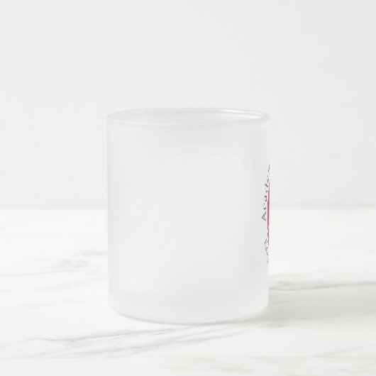 Aor-Logoglas Mattglastasse (Mittel)