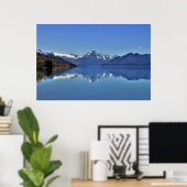 Aoraki am See Pukaki Poster (Heimbüro)