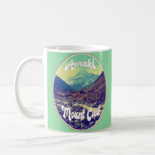 Aoraki: Mount Cook, Berg, Neuseeland Kaffeetasse