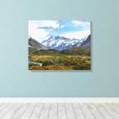 Aoraki / Mount Cook Leinwanddruck (Insitu (Holzboden))