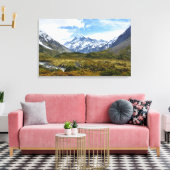 Aoraki / Mount Cook Leinwanddruck (Insitu (Wohnzimmer))