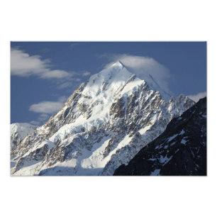Aoraki Mount Cook, Mackenzie Country, Süden Fotodruck