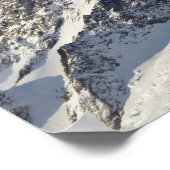 Aoraki Mount Cook, Mackenzie Country, Süden Poster (Ecke)