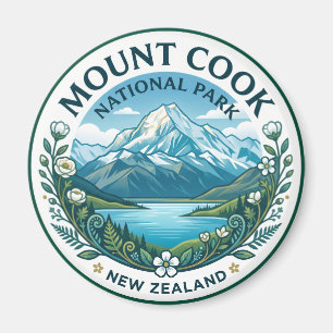 Aoraki / Mount Cook Nationalpark Neuseeland Magnet
