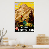 Aoraki Mount Cook Neuseeland Poster (Küche)