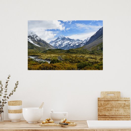 Aoraki / Mount Cook Poster (Küche)