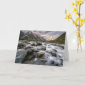 Aoraki Mt. Cook Nationalpark | Neuseeland Karte (Gelbe Blume)