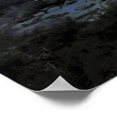 Aoraki und Tal Poster (Ecke)