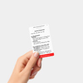 Aortenerkrankung und Pulmblutungen  Ausweis (Handheld)