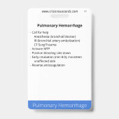 Aortenerkrankung und Pulmblutungen  Ausweis (Rückseite)