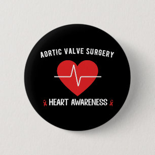 Aortic Valve Replacement Operation Herzerkrankung Button