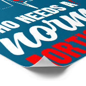 Aortic Valve Warrior Wife Heart Surgery Valve Repl Poster (Ecke)