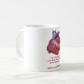 AorticPig Ventil-Kaffee-Tasse Ku u. Kunst durch Kaffeetasse (Vorderseite Links)