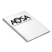 AOSA Spiral Foto Notebook (weiß) Notizblock (Rechte Seite)