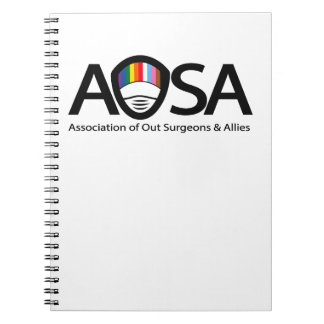 AOSA Spiral Foto Notebook (weiß) Notizblock