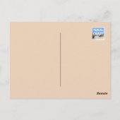 Aosta Cathedral Facade, Italien, Postkarte (Rückseite)