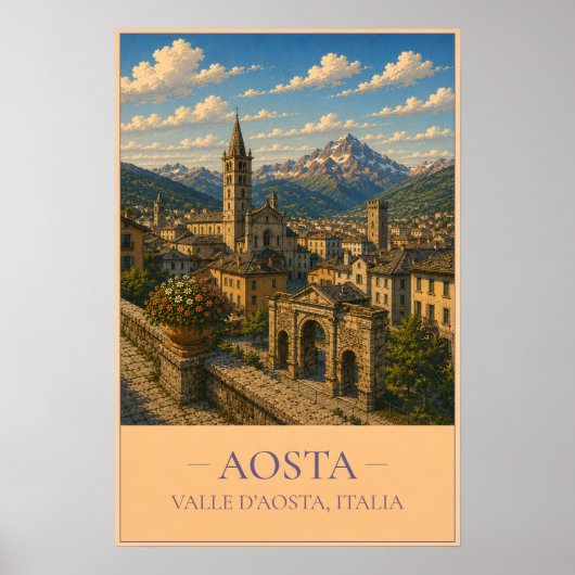 Aosta Poster (Vorne)