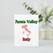 Aosta Valley Italien Postkarte (Stehend Vorderseite)