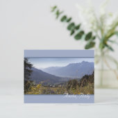 Aosta Valley Mountain View, Italien Postkarte (Stehend Vorderseite)