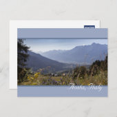 Aosta Valley Mountain View, Italien Postkarte (Vorne/Hinten)