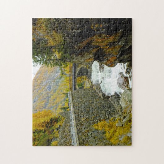 Aostatal Italien. Puzzle (Vertikal)