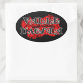 Aostatal Ovaler Aufkleber (Tasche)
