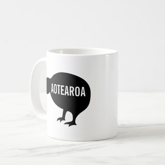 Aotearoa Kaffeetasse (Vorderseite Links)
