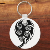 aotearoa koru design schlüsselanhänger (Vorderseite)