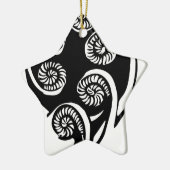 aotearoa koru Entwurf Keramik Ornament (Links)