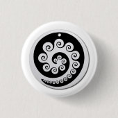 AOTEAROA KORU Knopf von Neuseeland Button (Vorderseite)