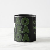 AOTEAROA NEUSEELAND LAND KIWI NZ PERSONALISIERT TASSE (Zentrum)