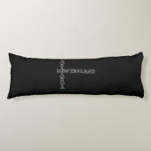 Aotearoa Neuseeland, NZ Kiwi Crossword Design Seitenschläferkissen (Vorderseite)