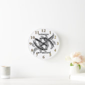 aotearoa new zealand  Fern Runde Wanduhr (Zuhause)