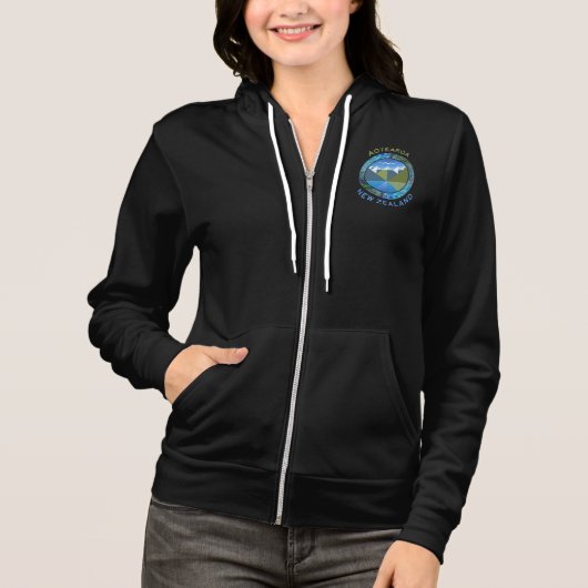 AOTEAROA NEW ZEALAND HOODIE (Vorderseite)