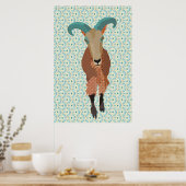 Aoudad Art Poster (Küche)