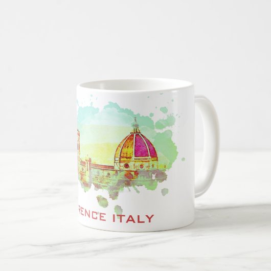 *~* AP12 Florenz Italien Firenze Italia Künstleris Kaffeetasse (VorderseiteRechts)