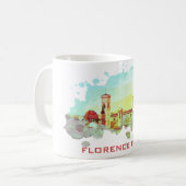 *~* AP12 Florenz Italien Firenze Italia Künstleris Kaffeetasse (Vorderseite Links)