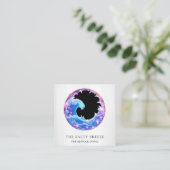 *~* AP13 Beach Nautical Restaurant Bar Bars 103 Quadratische Visitenkarte (Stehend Vorderseite)