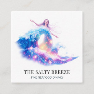 *~* AP13 Heilung Beach WAVE Geburt der Venus 63 Quadratische Visitenkarte