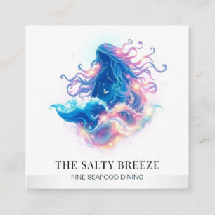 *~* AP13 Heilung Beach WAVE Geburt der Venus 72 Quadratische Visitenkarte