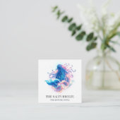 *~* AP13 Heilung Beach WAVE Geburt der Venus 72 Quadratische Visitenkarte (Stehend Vorderseite)