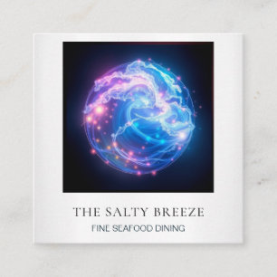 *~* AP13 Realtor Manager Agent 99 Quadratische Visitenkarte