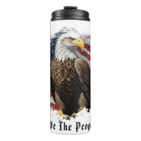 *~* AP16 Bald EAGLE Flagge Patriotic We The People