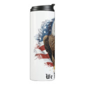 *~* AP16 Bald EAGLE Flagge Patriotic We The People Thermosbecher (Nach links gedreht)
