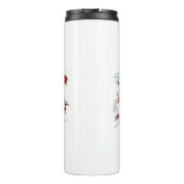 *~* AP16 Bald EAGLE Flagge Patriotic We The People Thermosbecher (Rückseite)