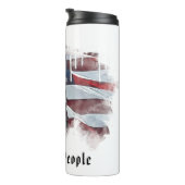 *~* AP16 We the People EAGLE Flag Patriotic Thermosbecher (Nach rechts gedreht)